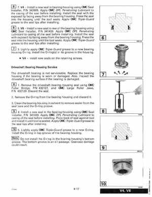 1998 Johnson Evinrude "EC" 90, 115 SPL Service Manual, P/N 520209, Page 197
