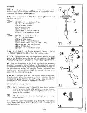1998 Johnson Evinrude "EC" 90, 115 SPL Service Manual, P/N 520209, Page 200