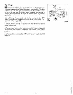 1998 Johnson Evinrude "EC" 90, 115 SPL Service Manual, P/N 520209, Page 232