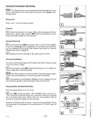 1998 Johnson Evinrude "EC" 90, 115 SPL Service Manual, P/N 520209, Page 252