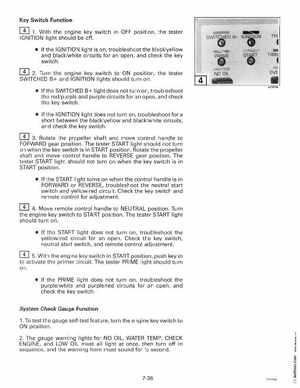 1998 Johnson Evinrude "EC" 90, 115 SPL Service Manual, P/N 520209, Page 257
