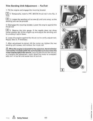 1998 Johnson Evinrude "EC" 90, 115 SPL Service Manual, P/N 520209, Page 264