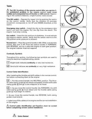 1998 Johnson Evinrude "EC" Accessories Service Manual, P/N 520213, Page 9