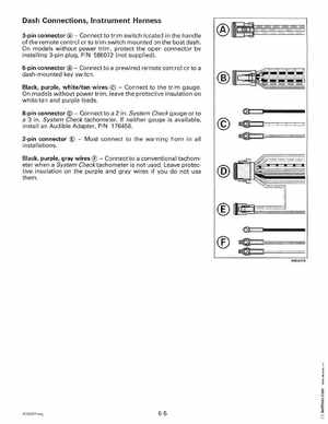 1998 Johnson Evinrude "EC" Accessories Service Manual, P/N 520213, Page 192