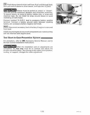 1999 "EE" 90, 115 FFI, 150, 175 V4, V6 FFI Outboards Service Manual, P/N 787024, Page 18