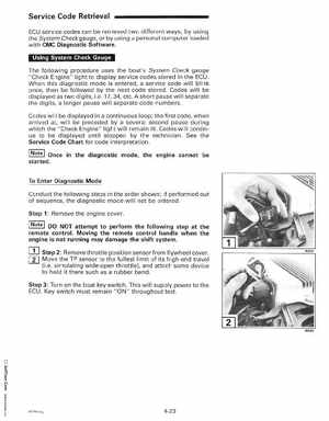 1999 "EE" 90, 115 FFI, 150, 175 V4, V6 FFI Outboards Service Manual, P/N 787024, Page 94