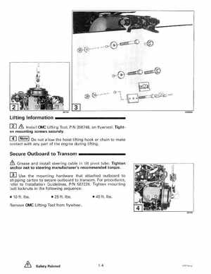 1999 "EE" Evinrude 200, 225 V6 FFI Outboards Service Manual, P/N 787025, Page 10