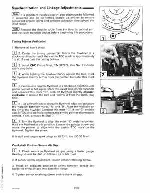 1999 "EE" Evinrude 200, 225 V6 FFI Outboards Service Manual, P/N 787025, Page 41