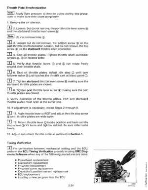1999 "EE" Evinrude 200, 225 V6 FFI Outboards Service Manual, P/N 787025, Page 42