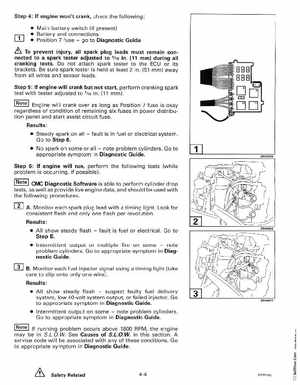 1999 "EE" Evinrude 200, 225 V6 FFI Outboards Service Manual, P/N 787025, Page 73