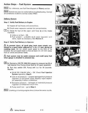 1999 "EE" Evinrude 200, 225 V6 FFI Outboards Service Manual, P/N 787025, Page 81
