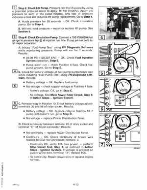 1999 "EE" Evinrude 200, 225 V6 FFI Outboards Service Manual, P/N 787025, Page 82