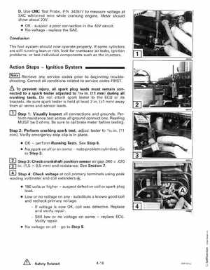 1999 "EE" Evinrude 200, 225 V6 FFI Outboards Service Manual, P/N 787025, Page 85