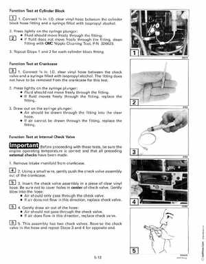 1999 "EE" Evinrude 200, 225 V6 FFI Outboards Service Manual, P/N 787025, Page 118