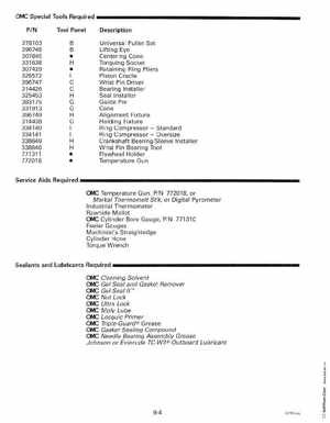 1999 "EE" Evinrude 200, 225 V6 FFI Outboards Service Manual, P/N 787025, Page 153