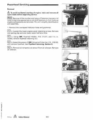 1999 "EE" Evinrude 200, 225 V6 FFI Outboards Service Manual, P/N 787025, Page 158