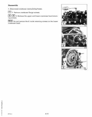 1999 "EE" Evinrude 200, 225 V6 FFI Outboards Service Manual, P/N 787025, Page 160