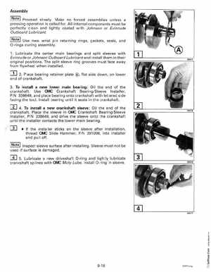 1999 "EE" Evinrude 200, 225 V6 FFI Outboards Service Manual, P/N 787025, Page 167