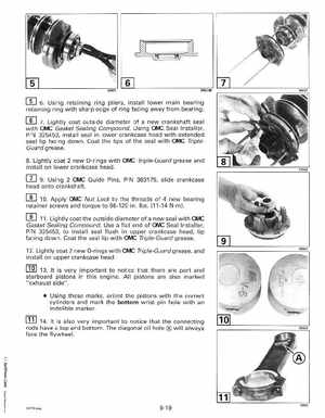 1999 "EE" Evinrude 200, 225 V6 FFI Outboards Service Manual, P/N 787025, Page 168