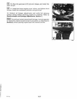 1999 "EE" Evinrude 200, 225 V6 FFI Outboards Service Manual, P/N 787025, Page 176