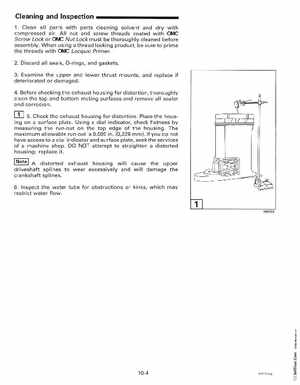 1999 "EE" Evinrude 200, 225 V6 FFI Outboards Service Manual, P/N 787025, Page 186