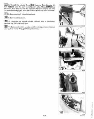 1999 "EE" Evinrude 200, 225 V6 FFI Outboards Service Manual, P/N 787025, Page 188