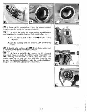 1999 "EE" Evinrude 200, 225 V6 FFI Outboards Service Manual, P/N 787025, Page 190
