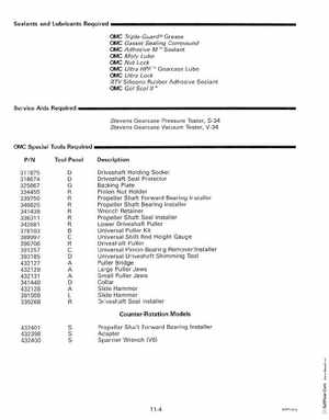 1999 "EE" Evinrude 200, 225 V6 FFI Outboards Service Manual, P/N 787025, Page 201