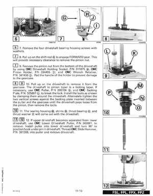 1999 "EE" Evinrude 200, 225 V6 FFI Outboards Service Manual, P/N 787025, Page 210