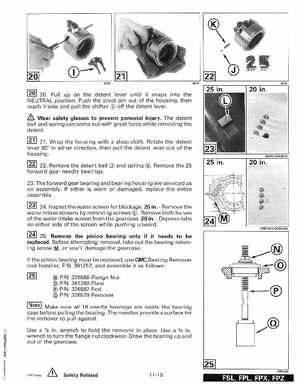 1999 "EE" Evinrude 200, 225 V6 FFI Outboards Service Manual, P/N 787025, Page 212