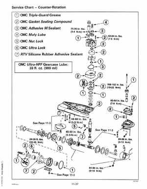 1999 "EE" Evinrude 200, 225 V6 FFI Outboards Service Manual, P/N 787025, Page 224