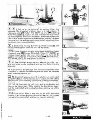 1999 "EE" Evinrude 200, 225 V6 FFI Outboards Service Manual, P/N 787025, Page 226