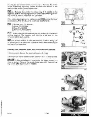 1999 "EE" Evinrude 200, 225 V6 FFI Outboards Service Manual, P/N 787025, Page 228