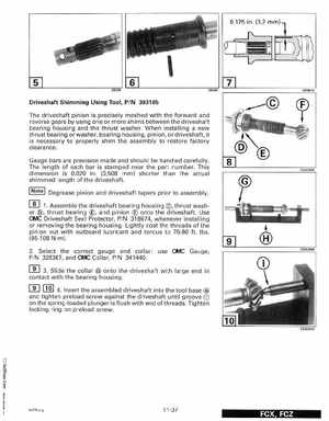 1999 "EE" Evinrude 200, 225 V6 FFI Outboards Service Manual, P/N 787025, Page 234