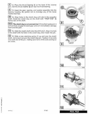 1999 "EE" Evinrude 200, 225 V6 FFI Outboards Service Manual, P/N 787025, Page 238