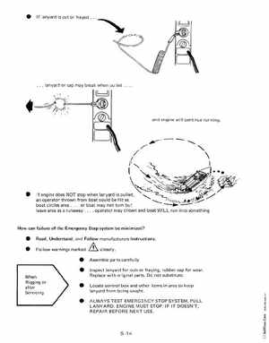 1999 "EE" Evinrude 200, 225 V6 FFI Outboards Service Manual, P/N 787025, Page 262