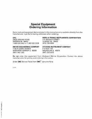 1999 "EE" Evinrude 200, 225 V6 FFI Outboards Service Manual, P/N 787025, Page 275