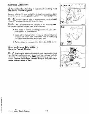 1999 "EE" Evinrude 5 thru 15 4-Stroke Service Manual, P/N 787022, Page 21