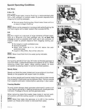 1999 "EE" Evinrude 5 thru 15 4-Stroke Service Manual, P/N 787022, Page 37