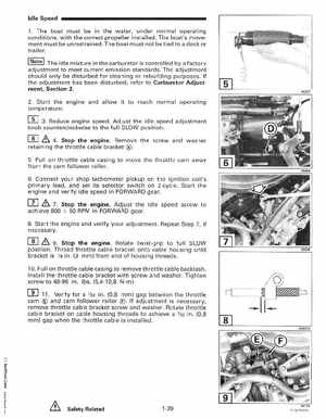 1999 "EE" Evinrude 5 thru 15 4-Stroke Service Manual, P/N 787022, Page 45