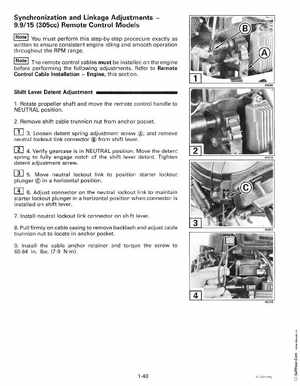 1999 "EE" Evinrude 5 thru 15 4-Stroke Service Manual, P/N 787022, Page 46