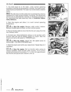 1999 "EE" Evinrude 5 thru 15 4-Stroke Service Manual, P/N 787022, Page 47