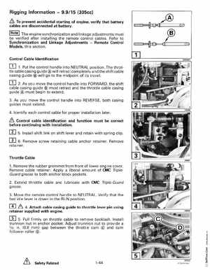 1999 "EE" Evinrude 5 thru 15 4-Stroke Service Manual, P/N 787022, Page 50