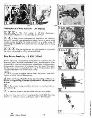 1999 "EE" Evinrude 5 thru 15 4-Stroke Service Manual, P/N 787022, Page 61