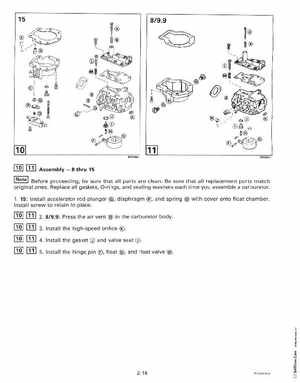 1999 "EE" Evinrude 5 thru 15 4-Stroke Service Manual, P/N 787022, Page 71