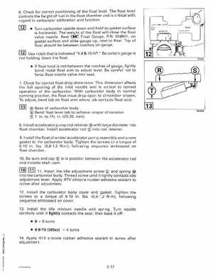 1999 "EE" Evinrude 5 thru 15 4-Stroke Service Manual, P/N 787022, Page 72