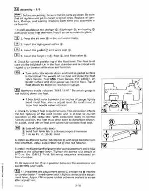 1999 "EE" Evinrude 5 thru 15 4-Stroke Service Manual, P/N 787022, Page 74
