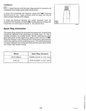 1999 "EE" Evinrude 5 thru 15 4-Stroke Service Manual, P/N 787022, Page 85