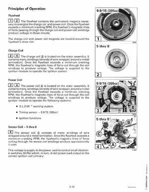 1999 "EE" Evinrude 5 thru 15 4-Stroke Service Manual, P/N 787022, Page 89