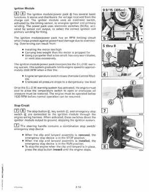 1999 "EE" Evinrude 5 thru 15 4-Stroke Service Manual, P/N 787022, Page 90